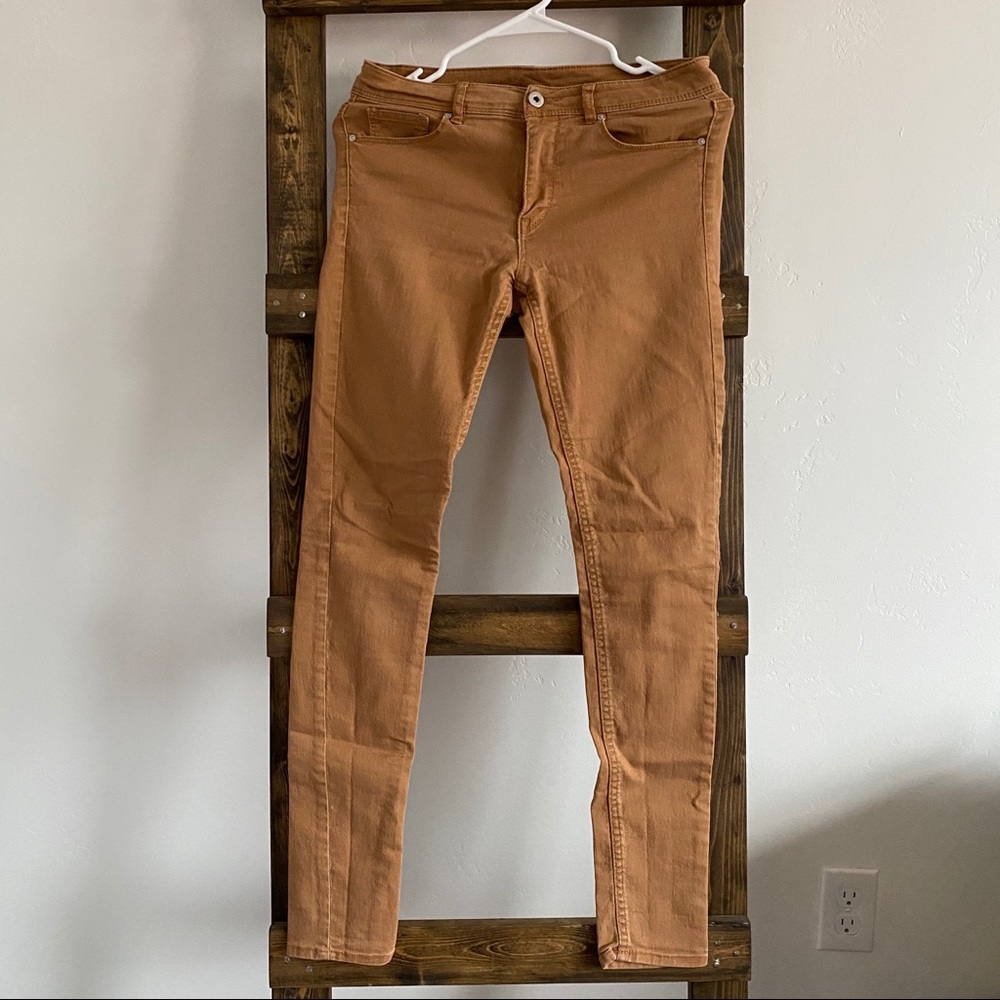 Tan Skinny Pants
